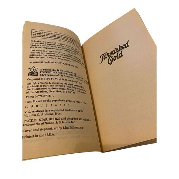 Lot Of 3 VC Andrews Heart Song Tarnished Gold Paperback Book Set Fiction Novel - Picture 3 of 9